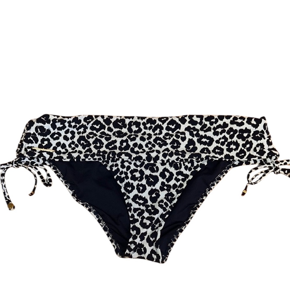Stella McCartney Blue & White Pattern Bikini Bottoms size Women’s Medium